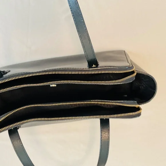 Kate Spade Black Leather Tote - Picture 12 of 16
